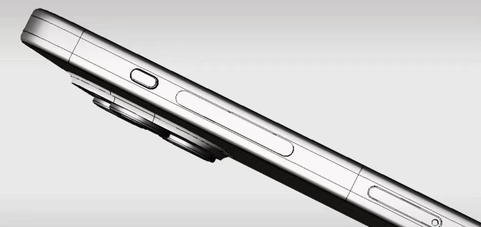最新！iPhone 15 Pro设计图曝光：采用固态音量和静音按键